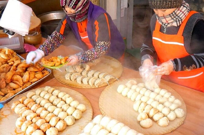 Afternoon Seoul: Hanok Vibes, Netflix Street Food & N Seoul Tower - Gwangjang Market: Street Food Time With Real Choices