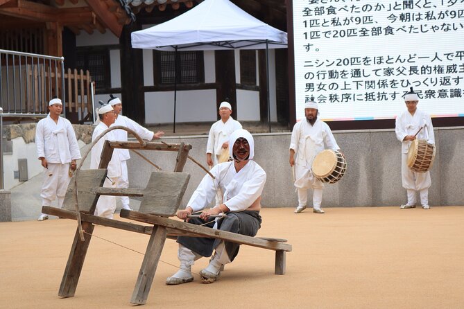 Andong Hahoe Folk Village Day Tour From Busan - Stop 3: Andong Hahoe Folk Village and the Mask Dance Moment