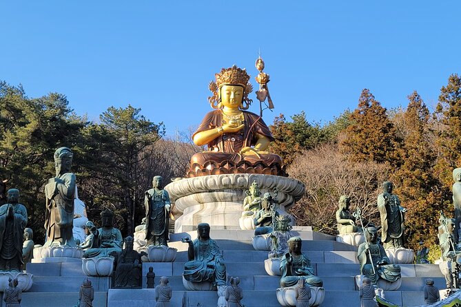 Busan Beomeosa Temple & Hongbeopsa Temple with temple lunch - Beomeosa Temple: Thousand-Year Grounds and Hermitage Views
