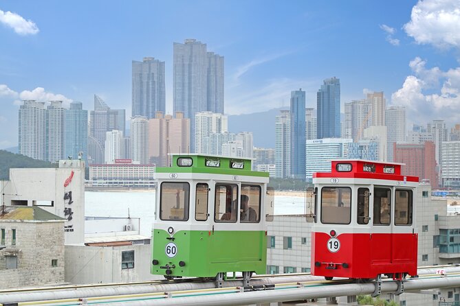 Busan Coastal Charm & Culture: Gamcheon Village & opt Sky Capsule - Haeundae Blue Line Park and the Prebooked Sky Capsule Ride