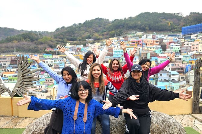 Busan Cruise Port – Premium Small Group Tour (Max 6 Guests) - Naeri-gil Hanok Street, then Samik Beach Apartments for Color