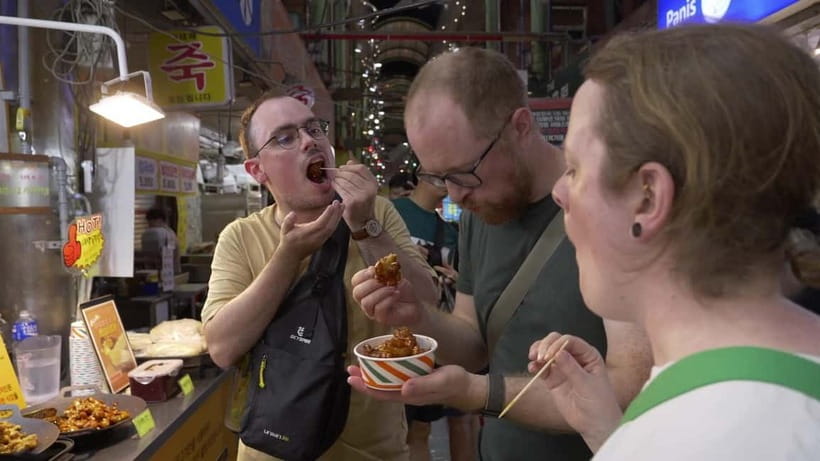Busan: Food Market Tour. Smash Seafoods and Street foods - Korean drinking culture, taught through soju, beer, and makkeoli