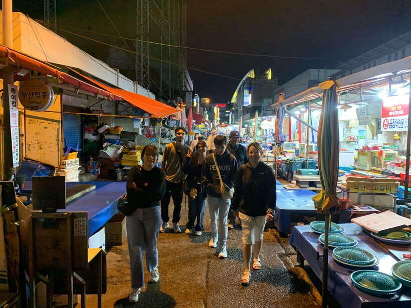 Busan: Food Market Tour. Smash Seafoods and Street foods - Shopping, Korean phrases, and how to handle the market like a regular