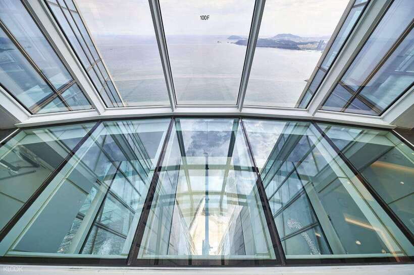 Busan: Haeundae LCT Tower 'X the Sky' Entry Ticket - Floors 98 to 100: 360-Degree Views and Rotating Exhibitions