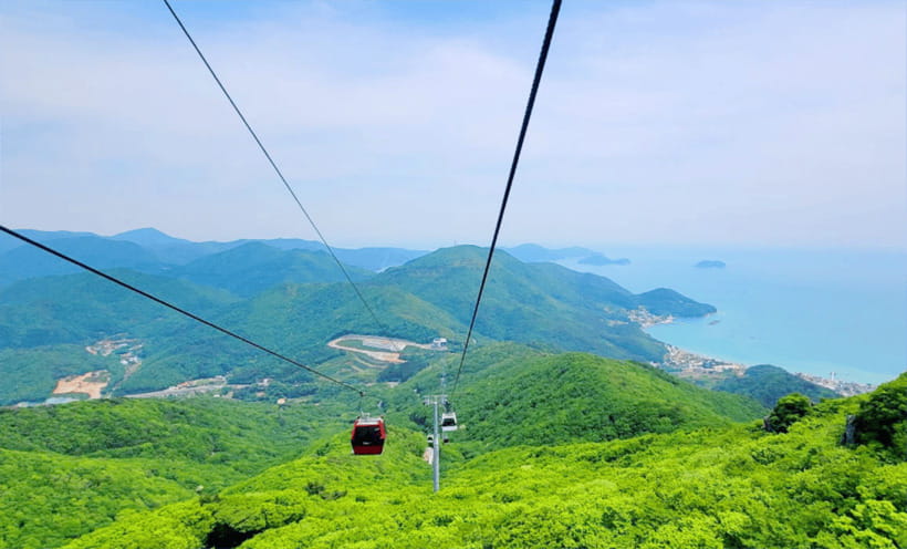 Busan: Hidden Gem Geoje & Oedo Botania Island & Cable car - Windy Hill: the scenic stretch between sea and height views