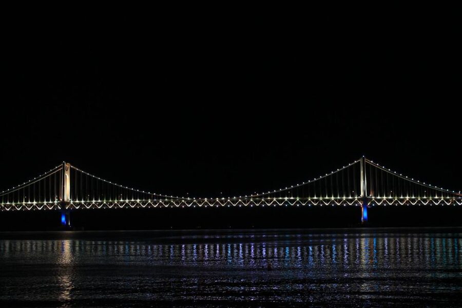 Busan: Night Viewpoints with Evening Cruise w/ Fireworks - Cruising Busan after dark: the Haeundae to bridge-and-island route