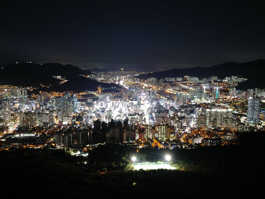 Busan: Night Viewpoints with Evening Cruise w/ Fireworks - Hwangnyeongsan Observatory: the skyline stop that feels like a cheat code
