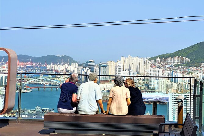 Busan Private Tour with licensed tour guide + private vehicle - Ahopsan Bamboo Forest, Oryukdo Skywalk, and Songdo cable options