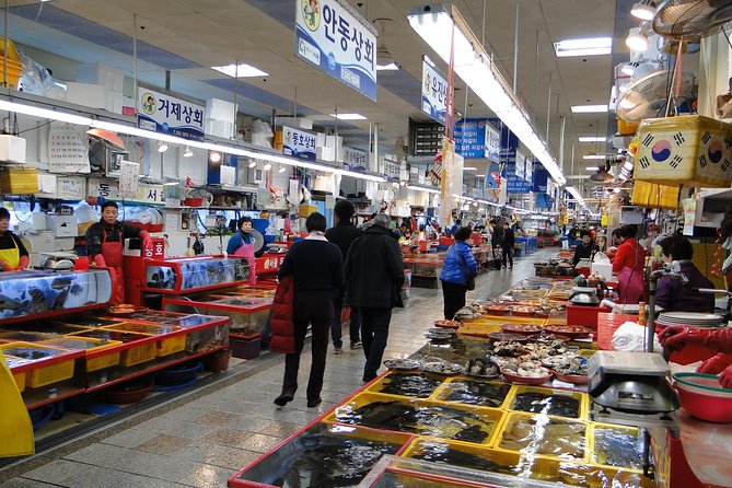 Busan Sightseeing Tour Including Gamcheon Culture Village and Beomeosa Temple - Busan Tower and Yongdusan Park: East Sea Views With Real Payoff