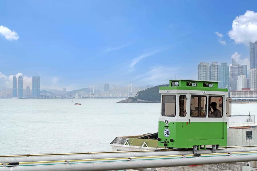 Busan: Sky Capsule+ Huinnyeoul+ Gamcheon+ Songdo+ Night View - Busan Democracy Park at Night: Memorials Lit Up in City Lights