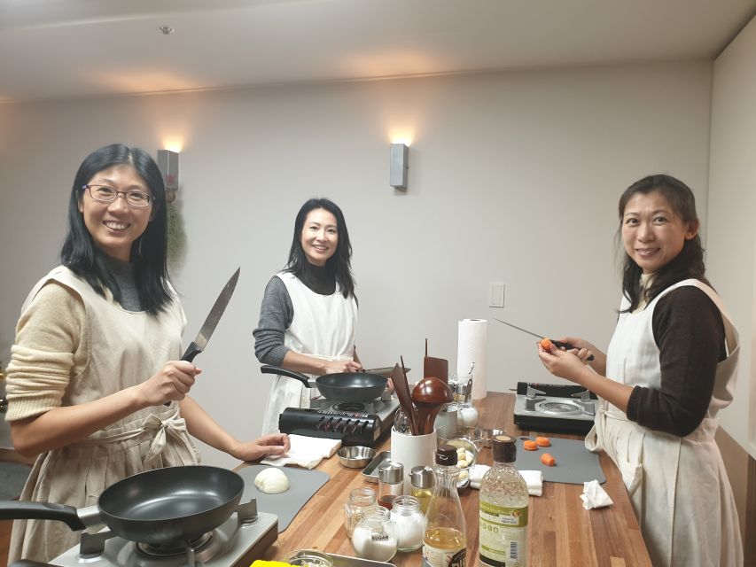 Busan: Small-Group Traditional Korean Food Cooking Class - Near Haeundae, in a real local kitchen setup