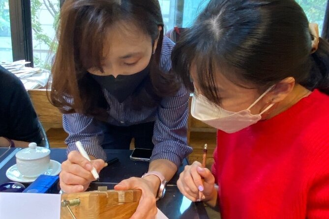 Carve Your Personal Korean Stone Seal with Jeongju in Insadong - Designing Your Name in Seal Style (With Clear Guidance)