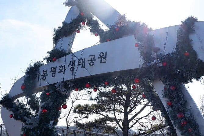 Closest Observatory to DMZ & Suspension Bridge Tour from Seoul - Aegibong Peace Eco Park: Hill 154, displaced families, and the Starbucks stop