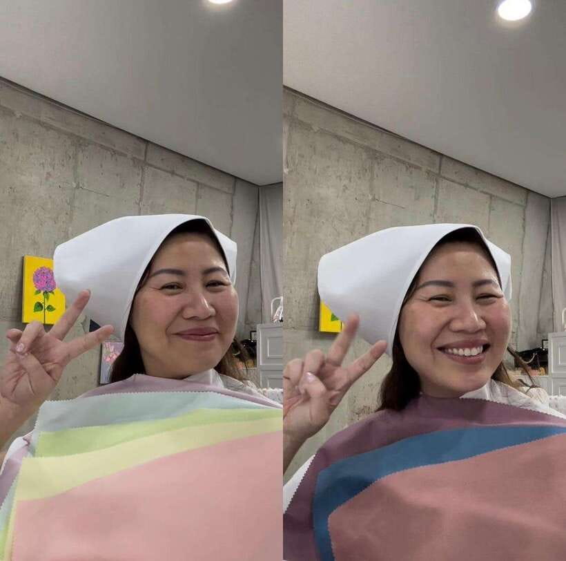 Detailed Seoul Image & Personal Color Analysis in Hongdae - The draping flow, from skin tone to warm or cool
