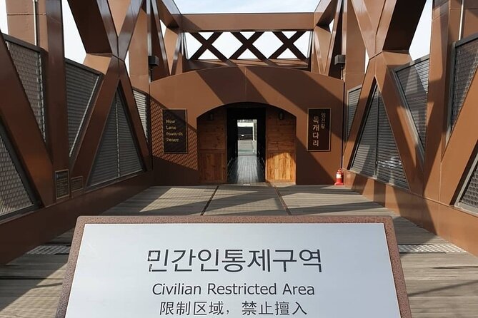 [DMZ Adventure] DMZ and optional Boat Voyage in River - The Imjin River and Dokgae Bridge: a scar you can still trace