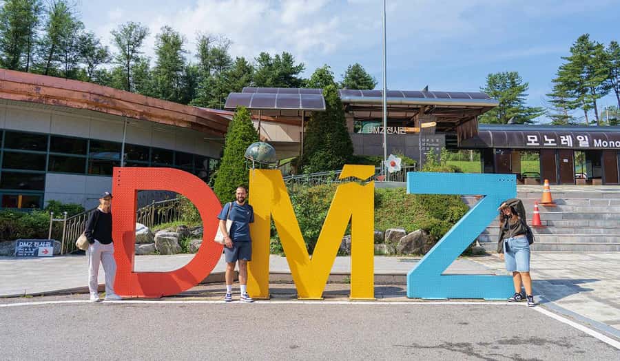 DMZTour from Seoul:3rd Tunnel,North Korea View&UNESCO Valley - Dora Observatory: the big view with a complicated feeling