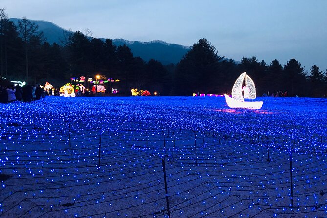 Eobi Ice Valley / Elysian Ski Resort / Nami Island - Nami Island in winter: ferry access plus a walk you can control