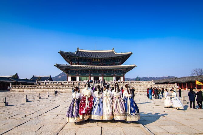 Eobi+Nami+Hanbok Tour with Rail Bike or Strawberry Option - Hanbok Wearing Experience Center and kimbap making, the best break from walking