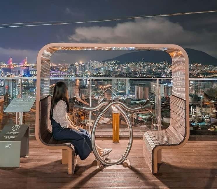 Exclusive private tour of Busan Night Tour - The East and West Busan Route, Packed Into One Night