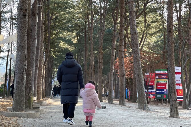 Four Seasons of Nami Island with Garden of Morning Calm Tour - Nami Island Walks: The Half-Moon Setting and a Few Smart Details