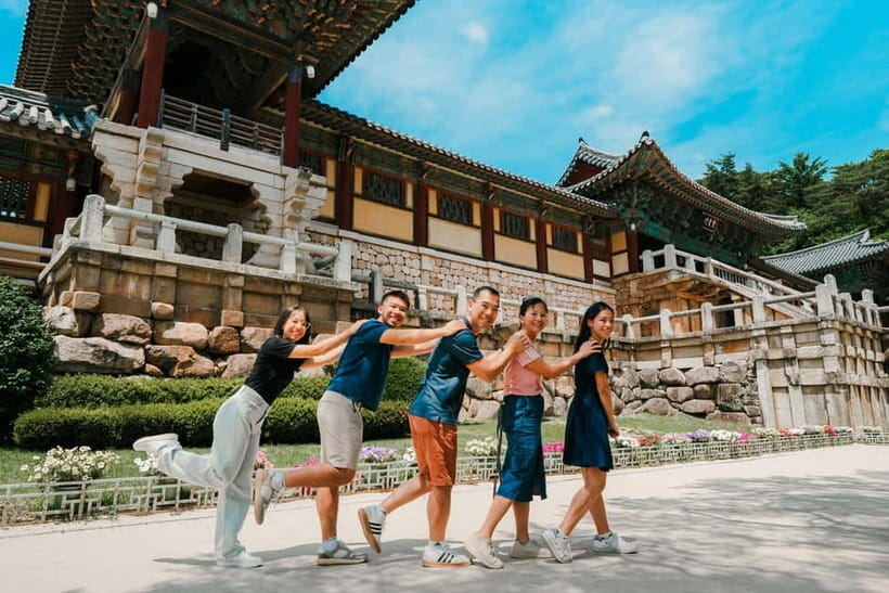 From Busan: Gyeongju Small Group Photo Tour & Hotel Pick-up - Millennium Forest Gardens: A Short Stop That Can Look Big in Photos