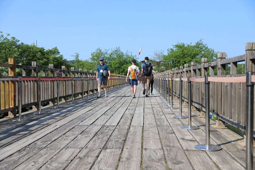 From Seoul: DMZ The 3rd Tunnel and Suspension Bridge Tour - Mount Gamak and the Gamaksan Suspension Bridge