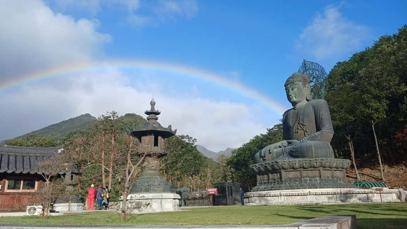 From Seoul: Korea Spring Cherry Blossom Day Tour - Maisan Mountain Twin Peaks and the View Moment