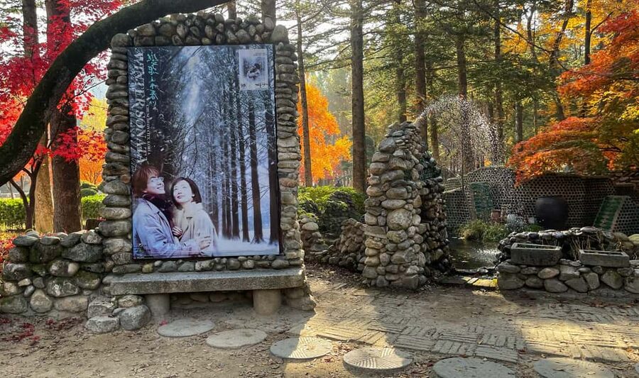 From Seoul: Nami Island, Korean Garden & Rail Bike Day Trip - Gangchon Rail Bike: Pedal Tunnels, and Views Toward Bukhan River