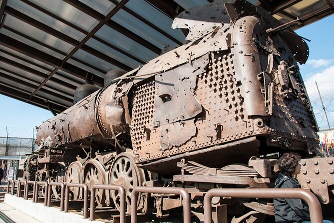 Glimpse into North Korea in 4 hours' layover tour - Imjingak Pyeonghoa-Nuri Park: Freedom Bridge and the battle-worn train