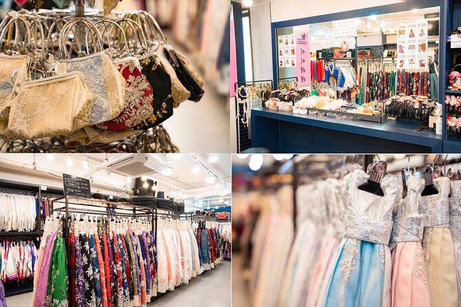 Gyeongbokgung palace,seoul with gigibebe hanbok rental - What to expect inside the shop on a busy day
