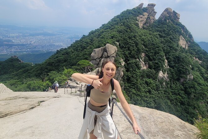 Hiking Adventure Bukhansan Highest Peak & Old Buddhist temples visit (Lunch inc) - The route to Baekundae peak, Seoul’s highest summit