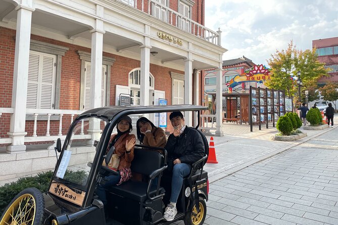 Incheon Port History Tour by 19th Century Electric Car, KTourTOP10 - Incheon Art Platform: red bricks and the open-port starting line