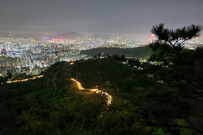 Inwangsan hike & historical sites - Night Inwangsan views, plus historic Seoul that you can walk to