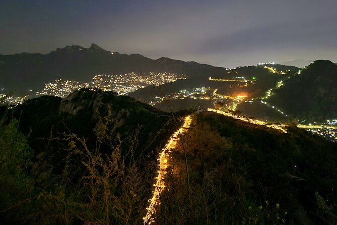 Inwangsan hike & historical sites - The peak at night: Seoul’s towers and 360-degree feeling