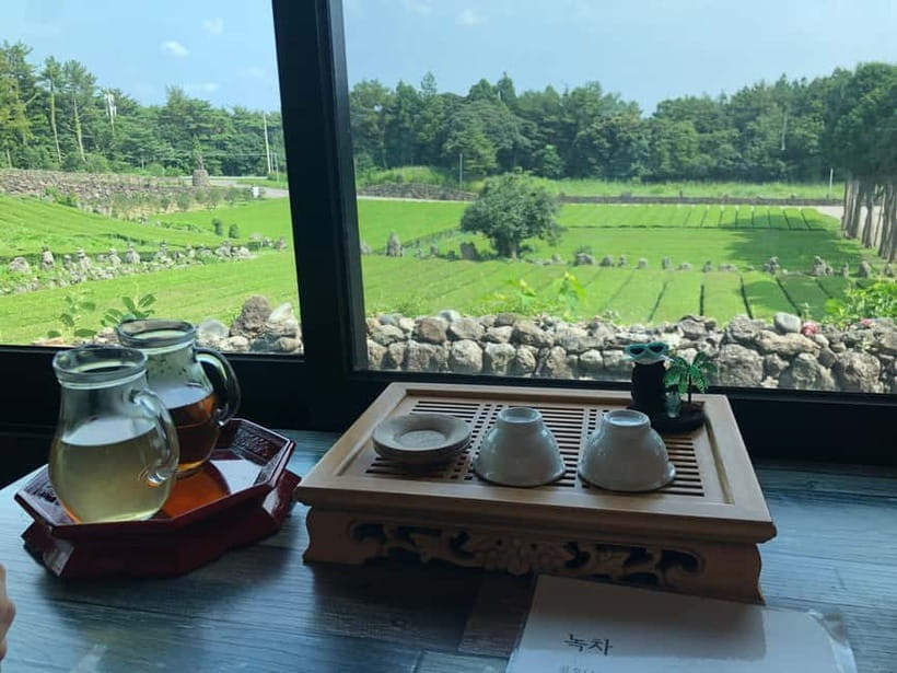 Jeju Island: Customized Private Full-Day Van Tour - Ilchul Land tea break and a slower walk