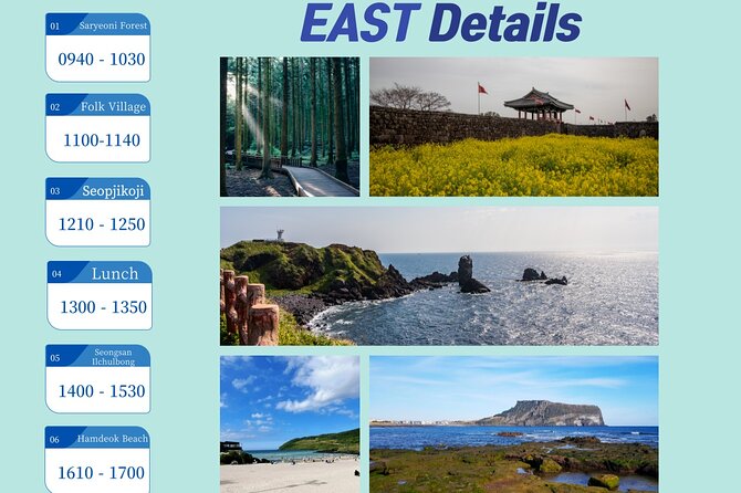 Jeju Island UNESCO Heritage Bus Tour - Seongsan Ilchulbong Sunrise Peak and the Women Diver show