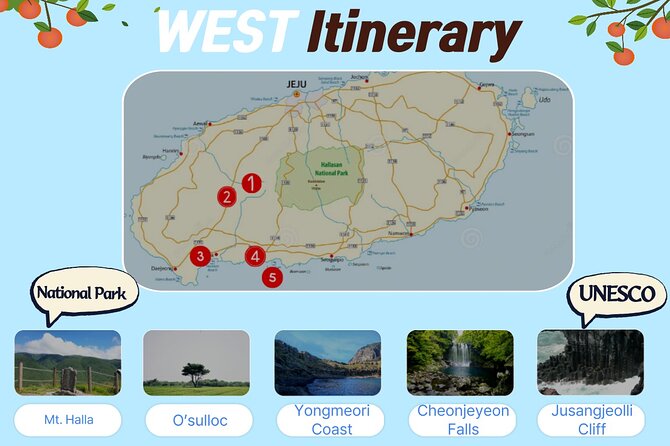 Jeju Island UNESCO Heritage Bus Tour - Jongdal-ri coastline road, hydrangeas, and beach passes