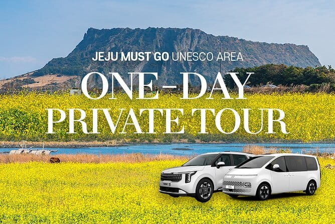 Jeju Unesco Eest course Package Private Van Guided Tour - Key points to know before you go