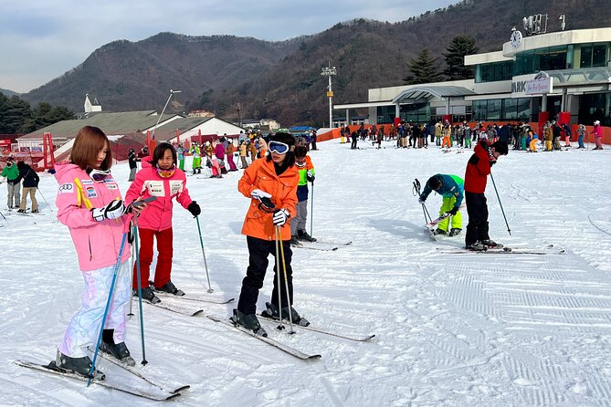 Jisan Ski Resort from Seoul by Shuttle(Opt Winter Skiing Package) - Pickup Plan: Hongdae, City Hall, or Myeongdong