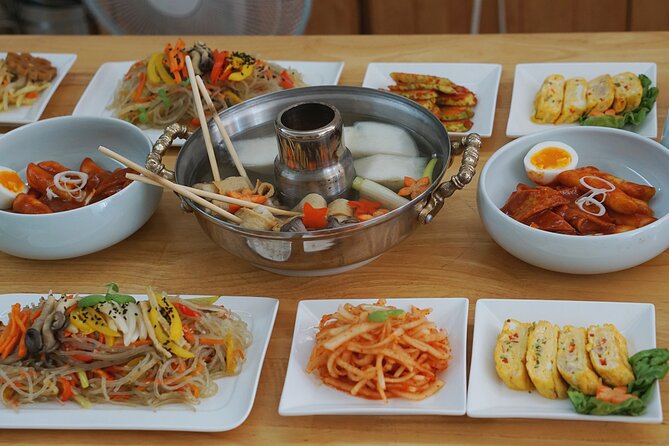 K-food cooking Japchae Mandu Tteokbokki & Fishcake - Price and value check: what $81 buys you in real life