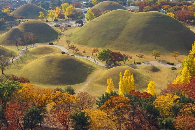Korail Day Trip to Gyeongju's Unesco World Heritage Sites from Seoul - Stop 2: Daereungwon Tomb Complex and Cheonmachong Tomb’s mind-bending details