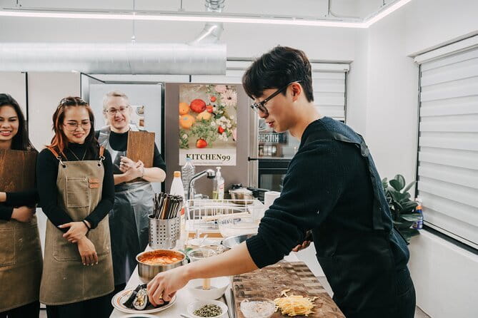 Korea Cooking Class with 3 stars Michelin Chef & Content creators - What makes this Seoul Korean cooking class feel different