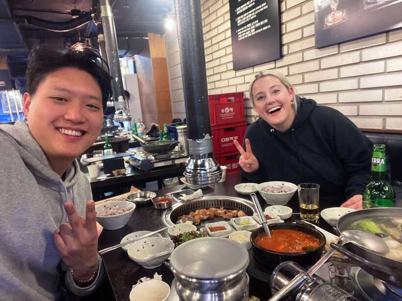 Korean bbq place of the month curated by the Host - Wrap-making and side dishes: where the meal becomes interactive