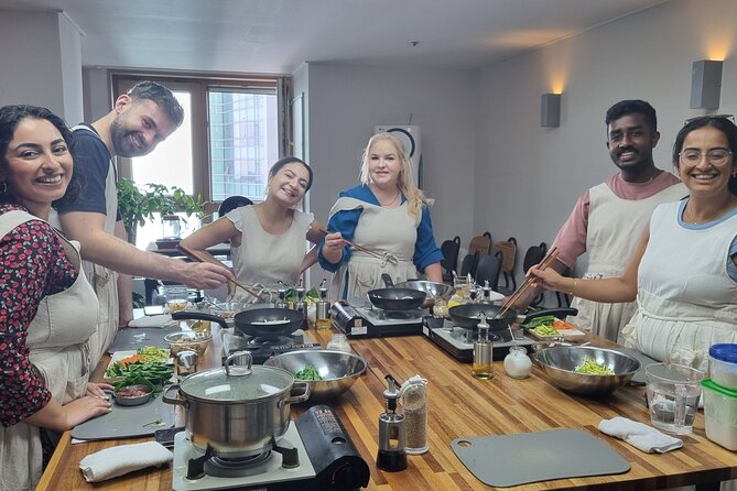Korean cooking class in Haeundae, Busan - Joseon apron traditions and your own cooking station