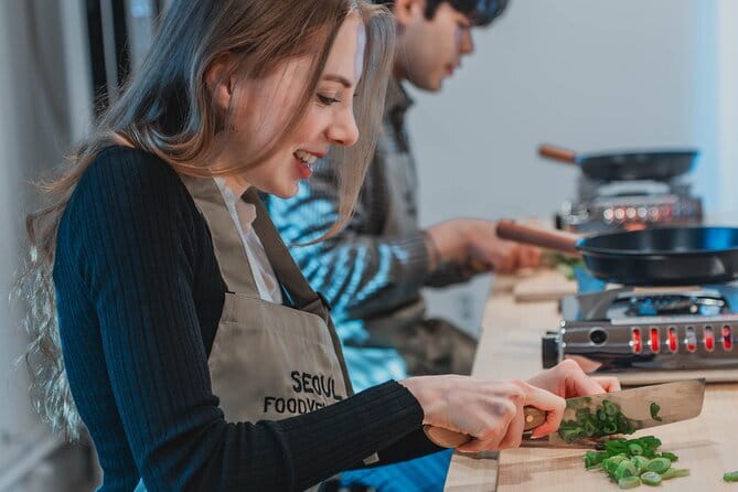 Korean Cooking Class with Grocery Shopping at Seoul Local Market - Mangwon Market Grocery Run at 10:30, Mapo-gu Style