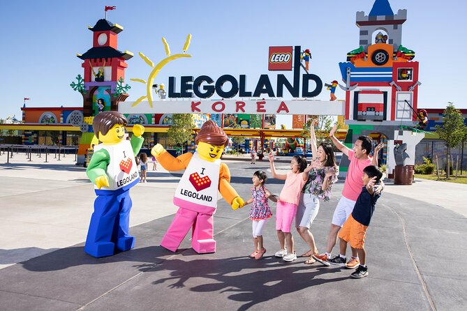 LEGOLAND Ticket with Transport & opt Railbike Day Tour from Seoul - Seoul to LEGOLAND Korea, with Railbike in the Middle