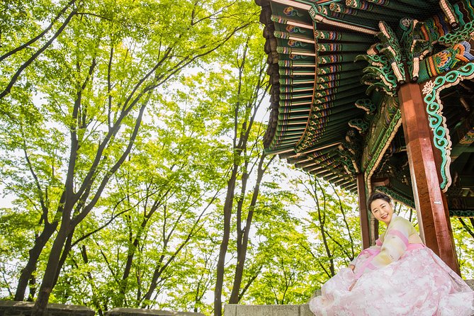 N Seoul Tower Hanbok Rental - Hair, jewelry, and optional add-ons without the stress