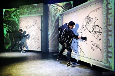 Painters Show in Gwanghwamun Theater (nearby Seodaemun station)