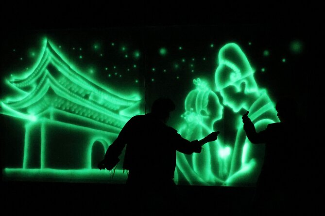 Painters Show in Gwanghwamun Theater (nearby Seodaemun station) - How the show unfolds: from live drawings to 3D storytelling