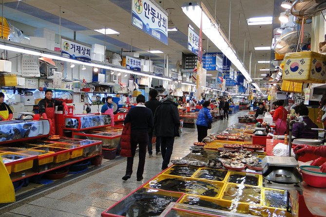 Private Busan tour with gamcheon culture village and the temple (Customizable) - Gukje Market: why this place still feels tied to history